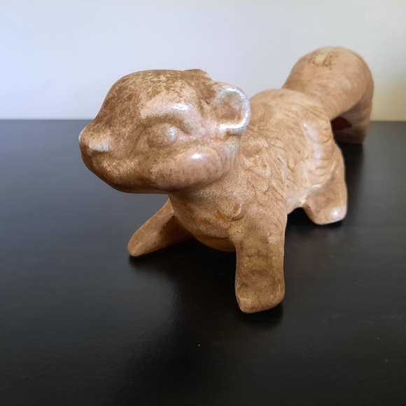 Vintage Evangeline Ceramic Squirrel - MCM Decor - Picture 8 of 11